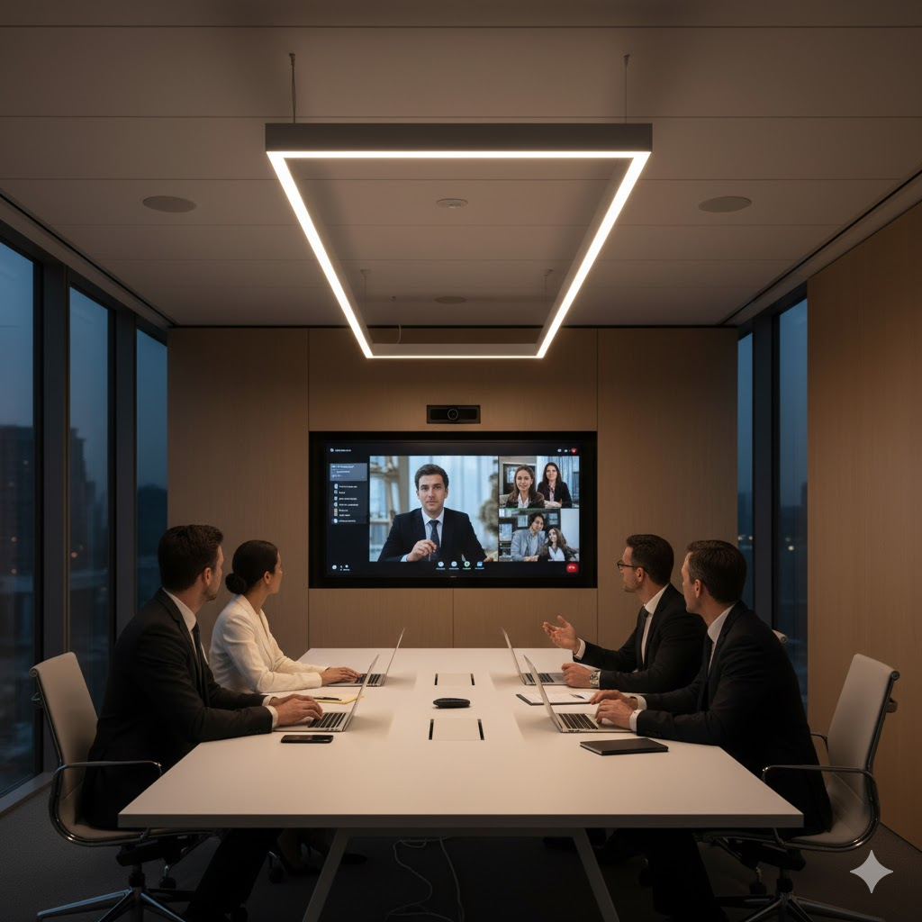 Control Systems & Lighting Integration: Designing the Conference Room That Works Without a Tech-Team