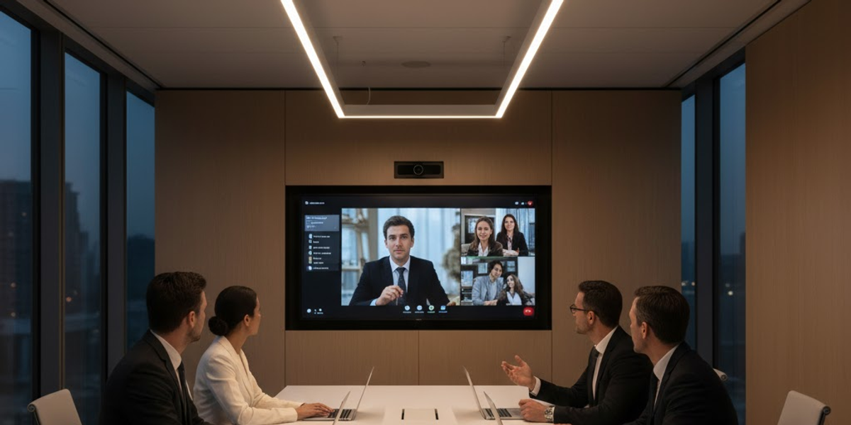 Control Systems & Lighting Integration: Designing the Conference Room That Works Without a Tech-Team