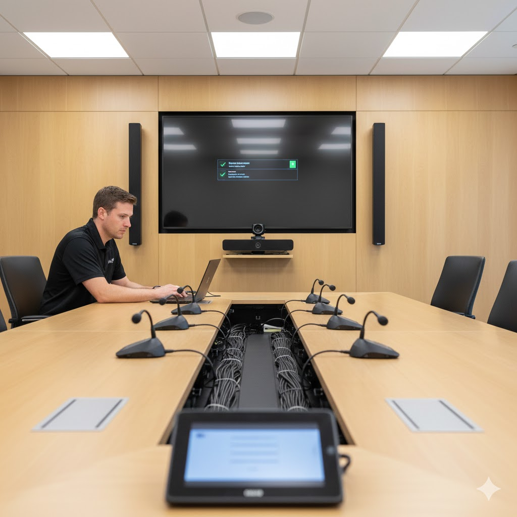 Why Every Business Should Prioritize AV Maintenance for Conference Room Reliability