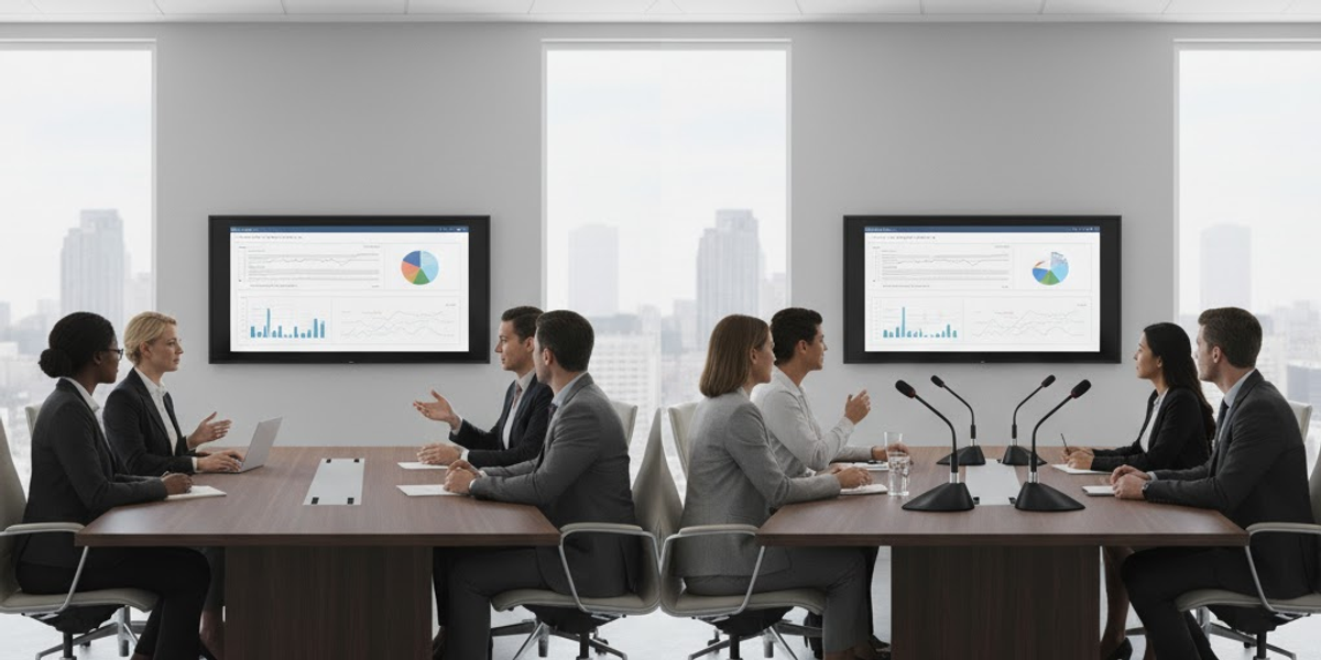 Ceiling Mics vs Table Mics: Choosing the Right Setup for Your Conference Room