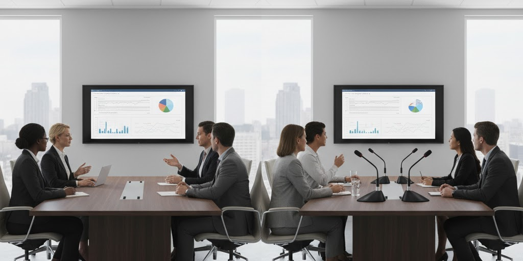 Ceiling Mics vs Table Mics: Choosing the Right Setup for Your Conference Room