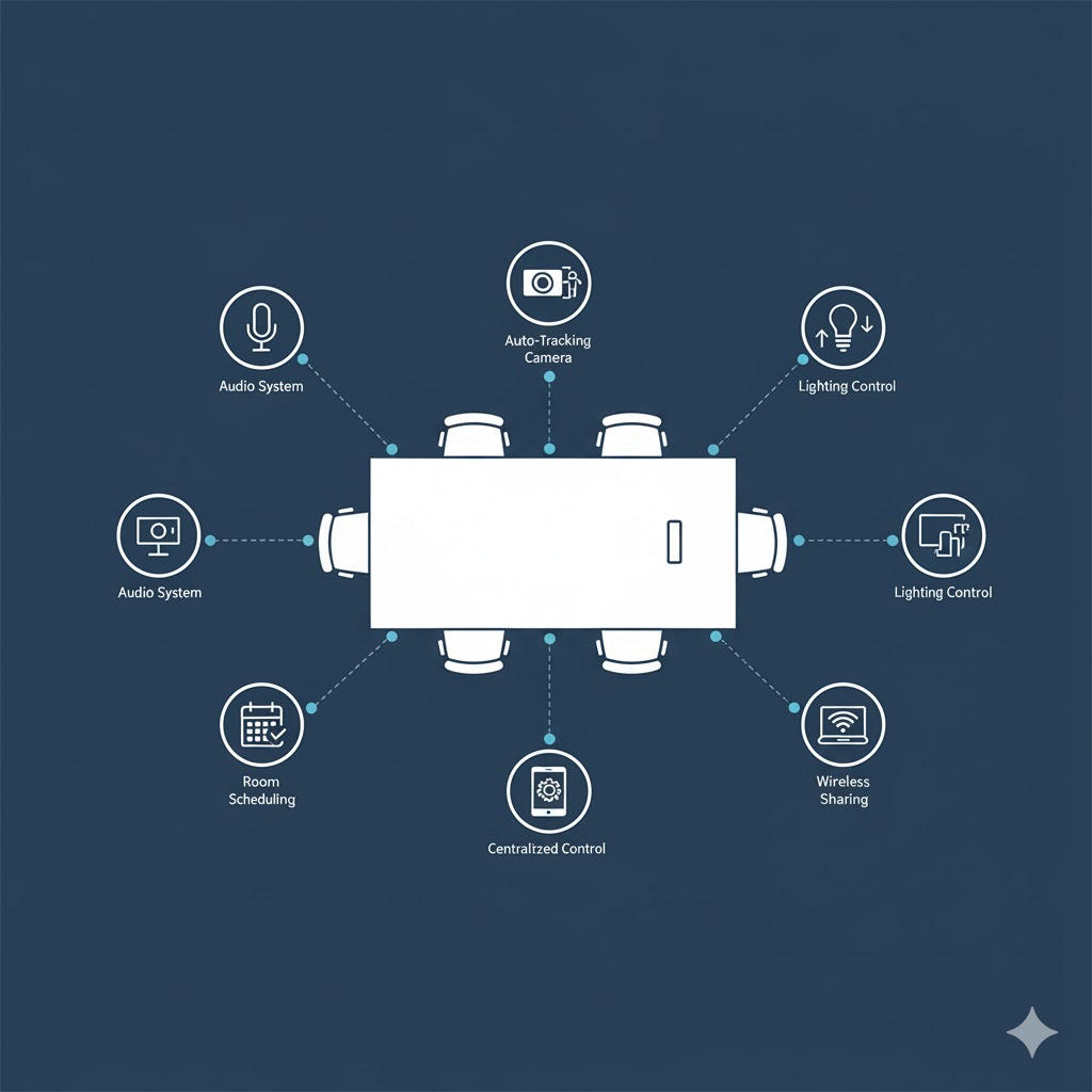 10 Features Every Modern Hybrid Meeting Room Should Have 