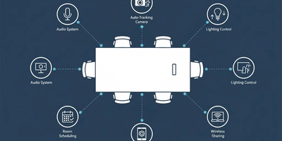 10 Features Every Modern Hybrid Meeting Room Should Have