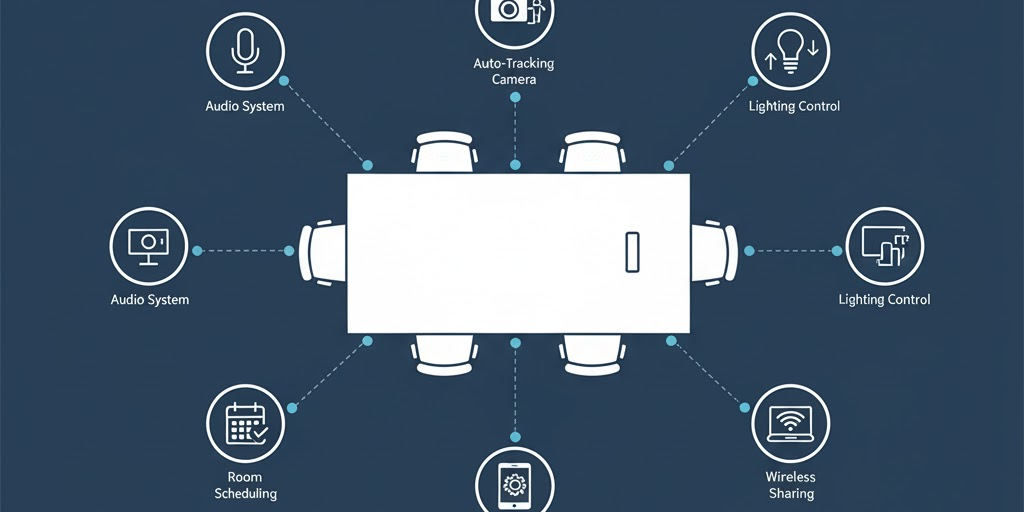 10 Features Every Modern Hybrid Meeting Room Should Have