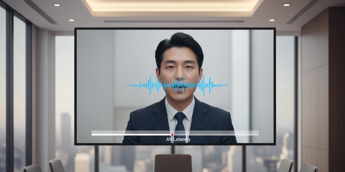 Understanding AV Latency and How to Keep Audio & Video in Sync 