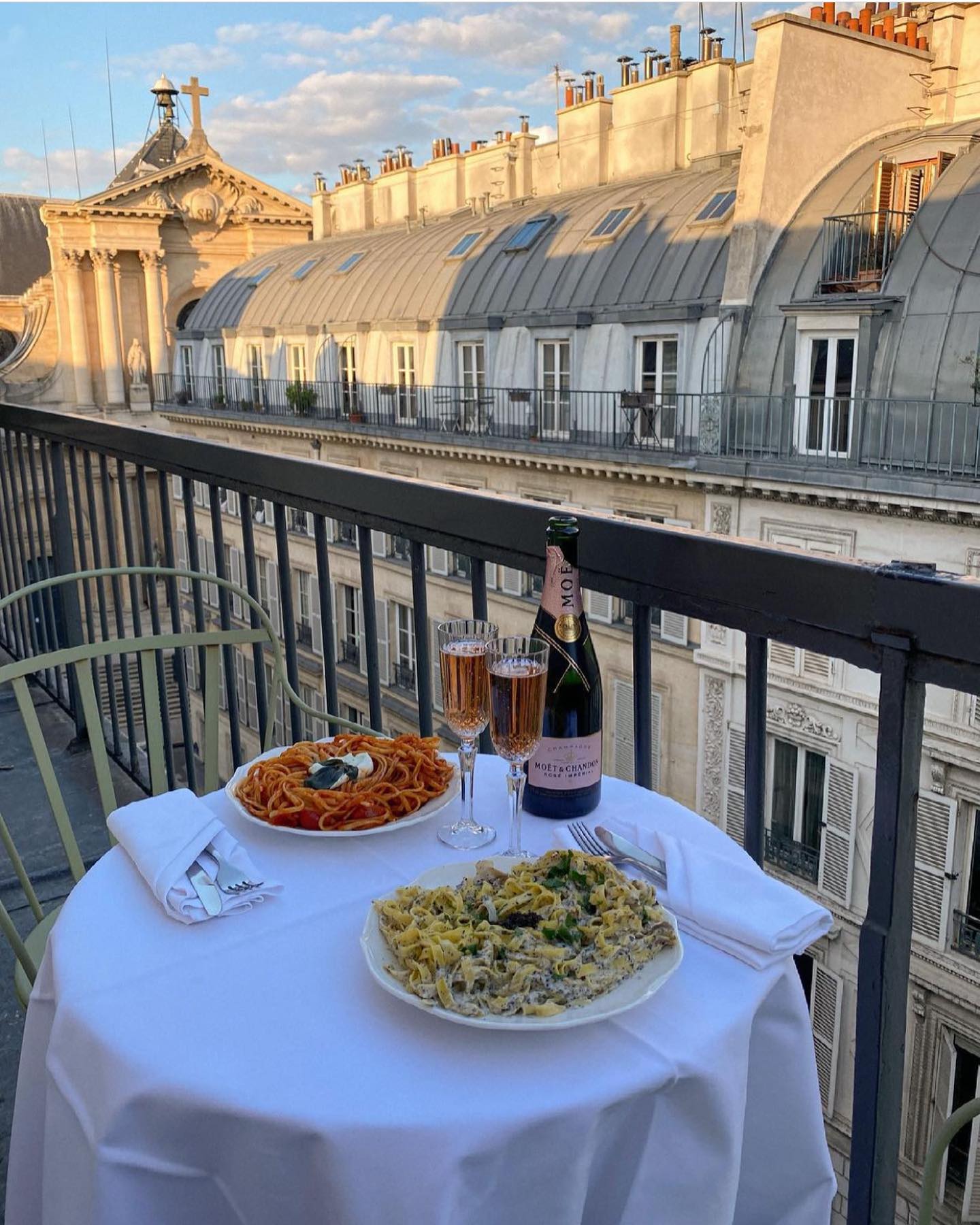 VIew from Le Pradey's balcony