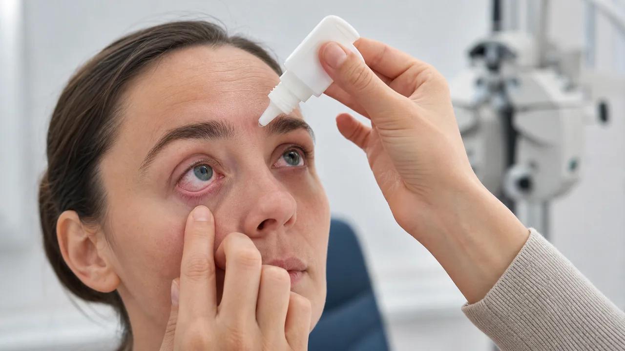 Examen visual para alergia ocular en Óptica Suárez Jaén