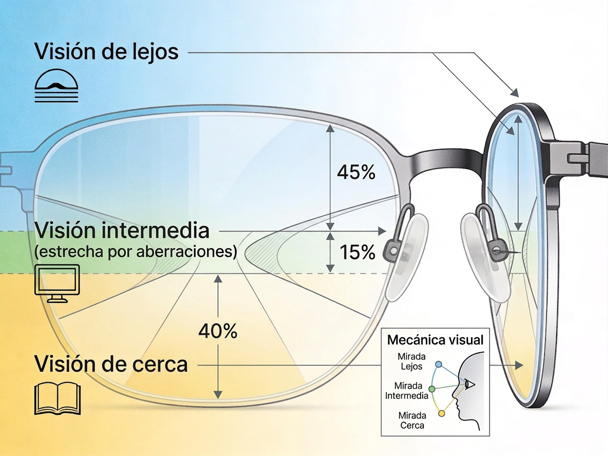 Adaptación a lentes progresivas en Óptica Suárez Jaén