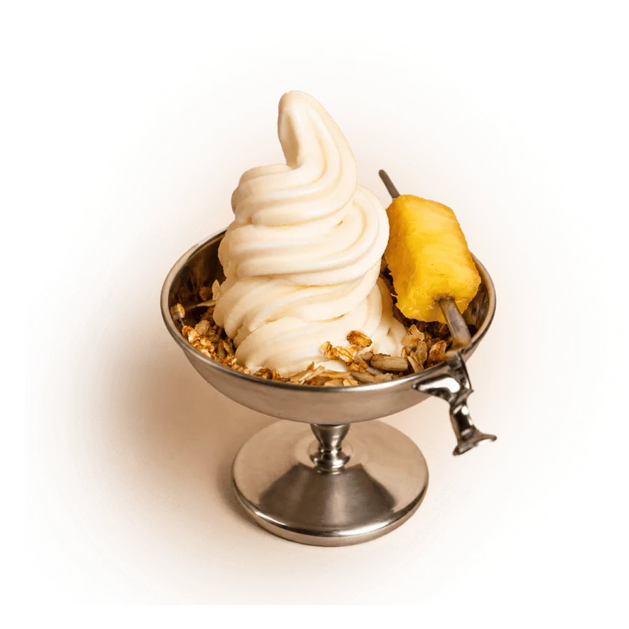 Yogurt with Pineapple & Granola