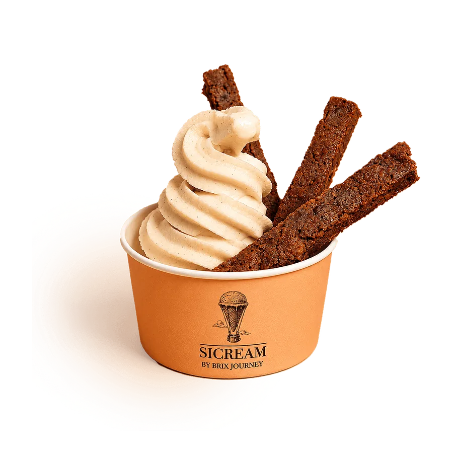Vanilla With Cookie Sticks
