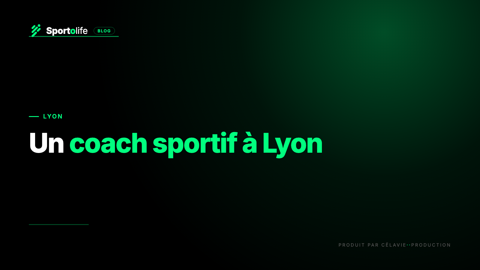 Coach sportif à Lyon