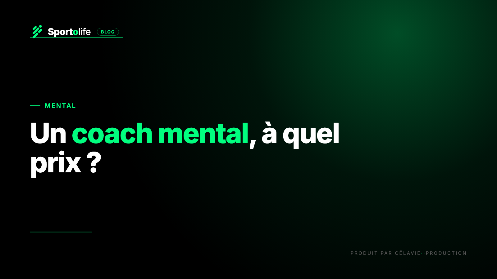 Prix coach mental sportif