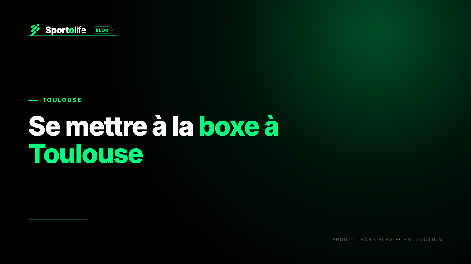 Boxe à Toulouse