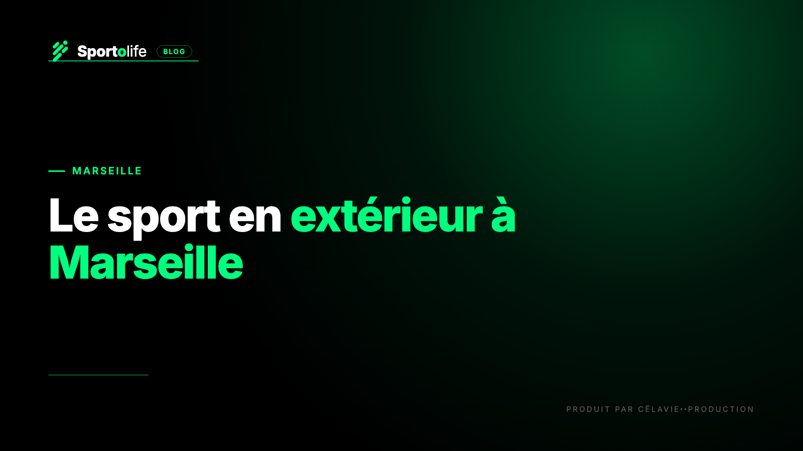 Sport en extérieur à Marseille