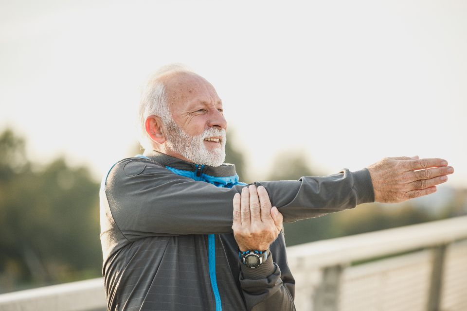 étirement récupération jambes sport