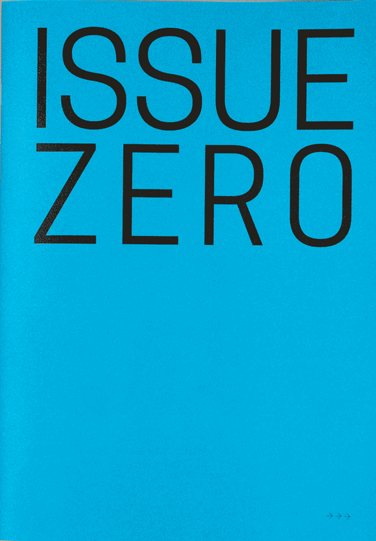 Issue Zero cover