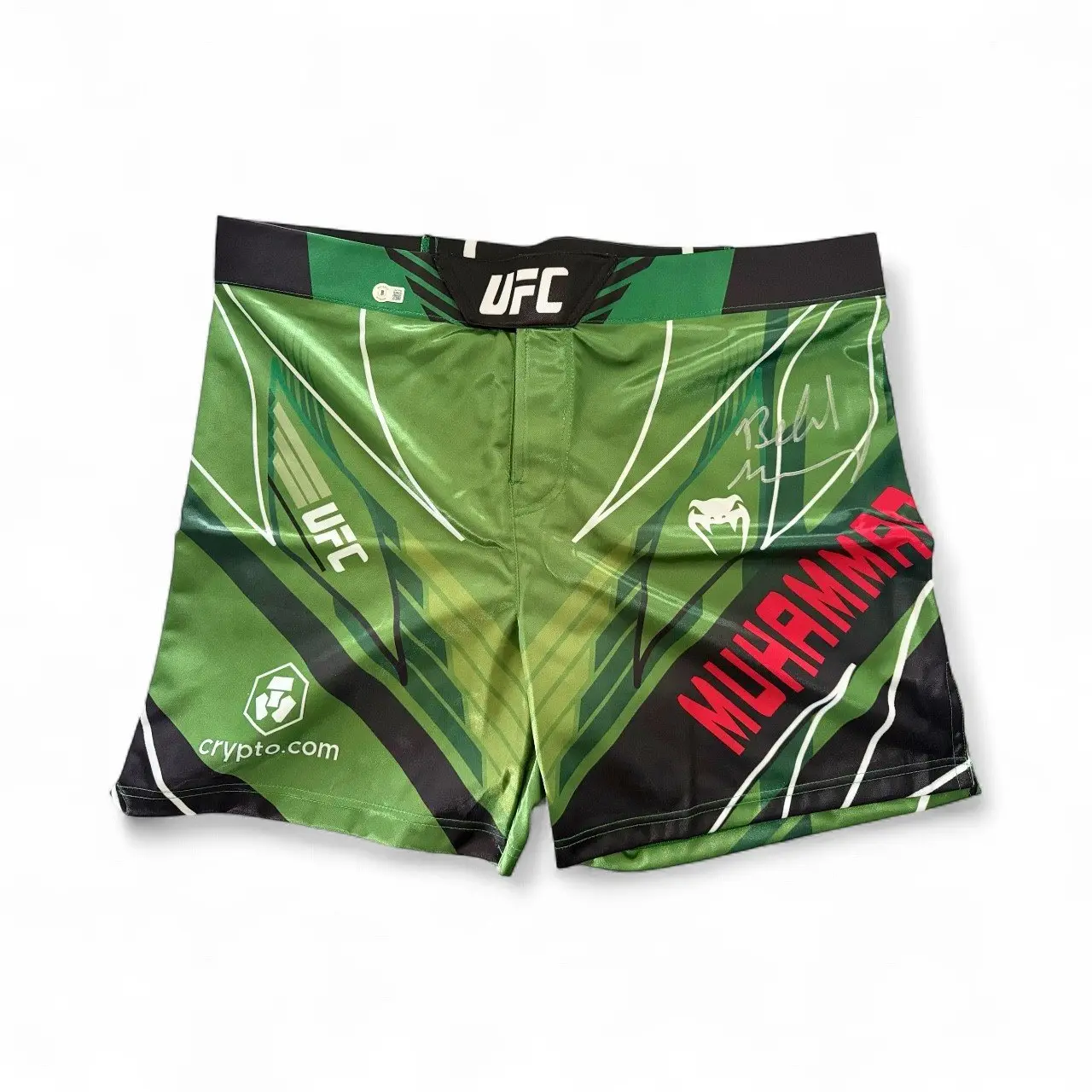 UFC Venum fightshorts signerad av Belal Muhammad
