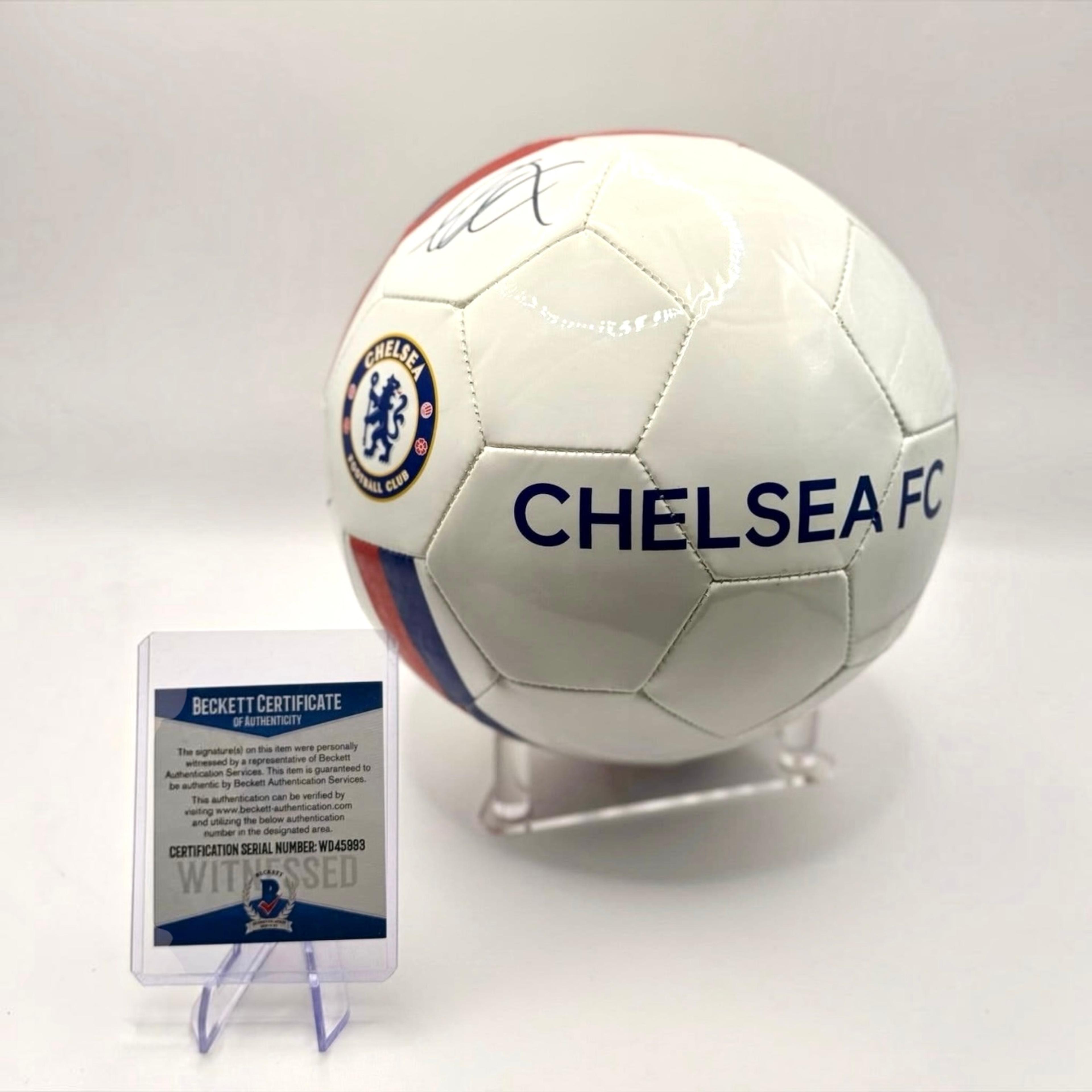 Mason Mount signerad Chelsea FC fotboll