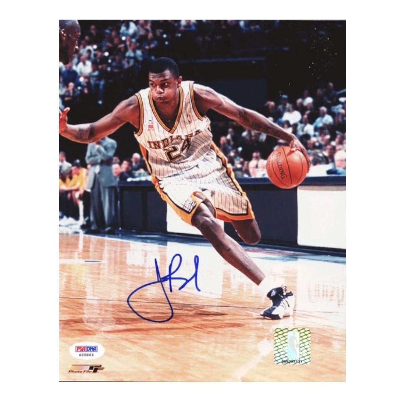Jonathan Bender – Signerat basketfotografi Indiana Pacers 20 × 25 cm