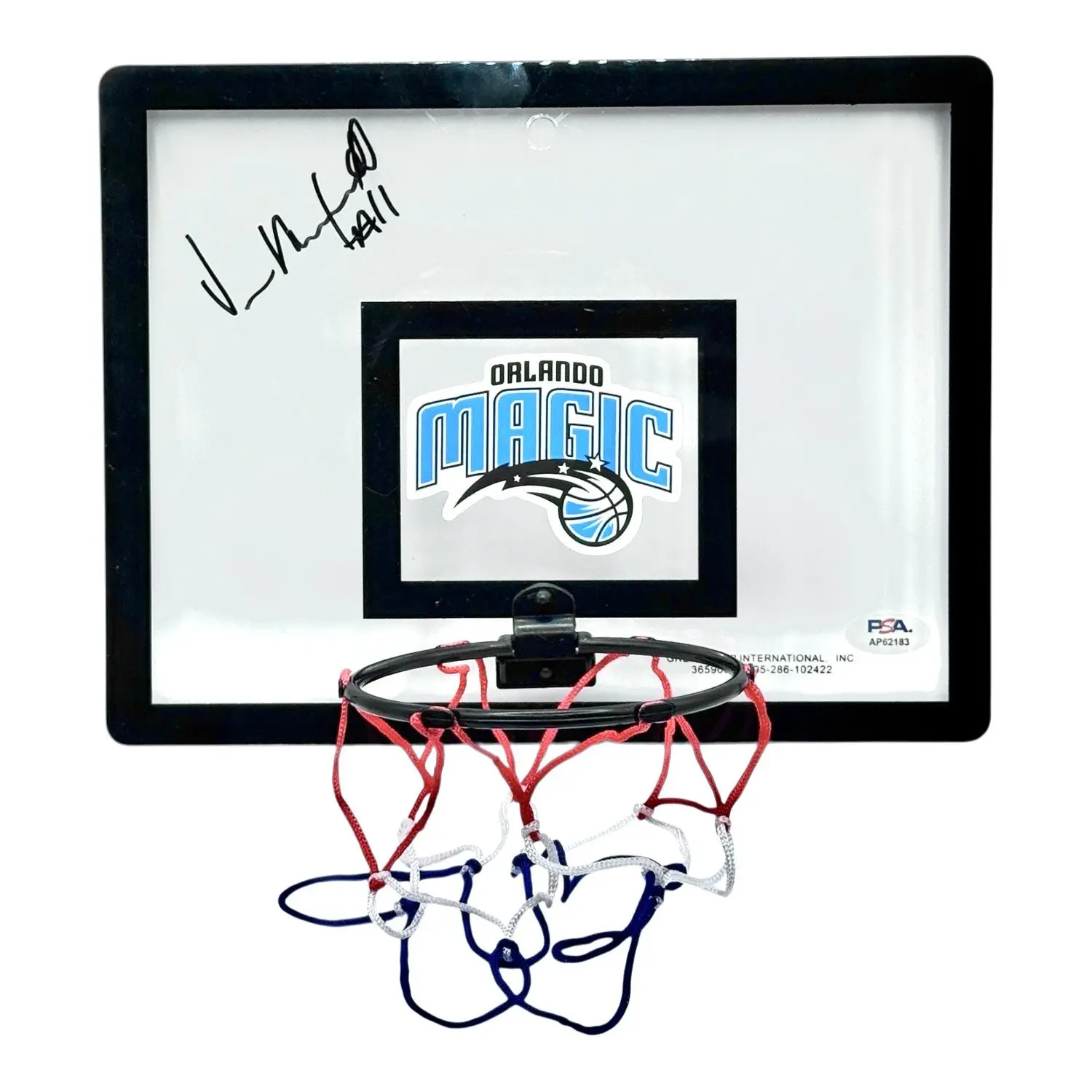 Vernon Maxwell Signerad mini basketkorg