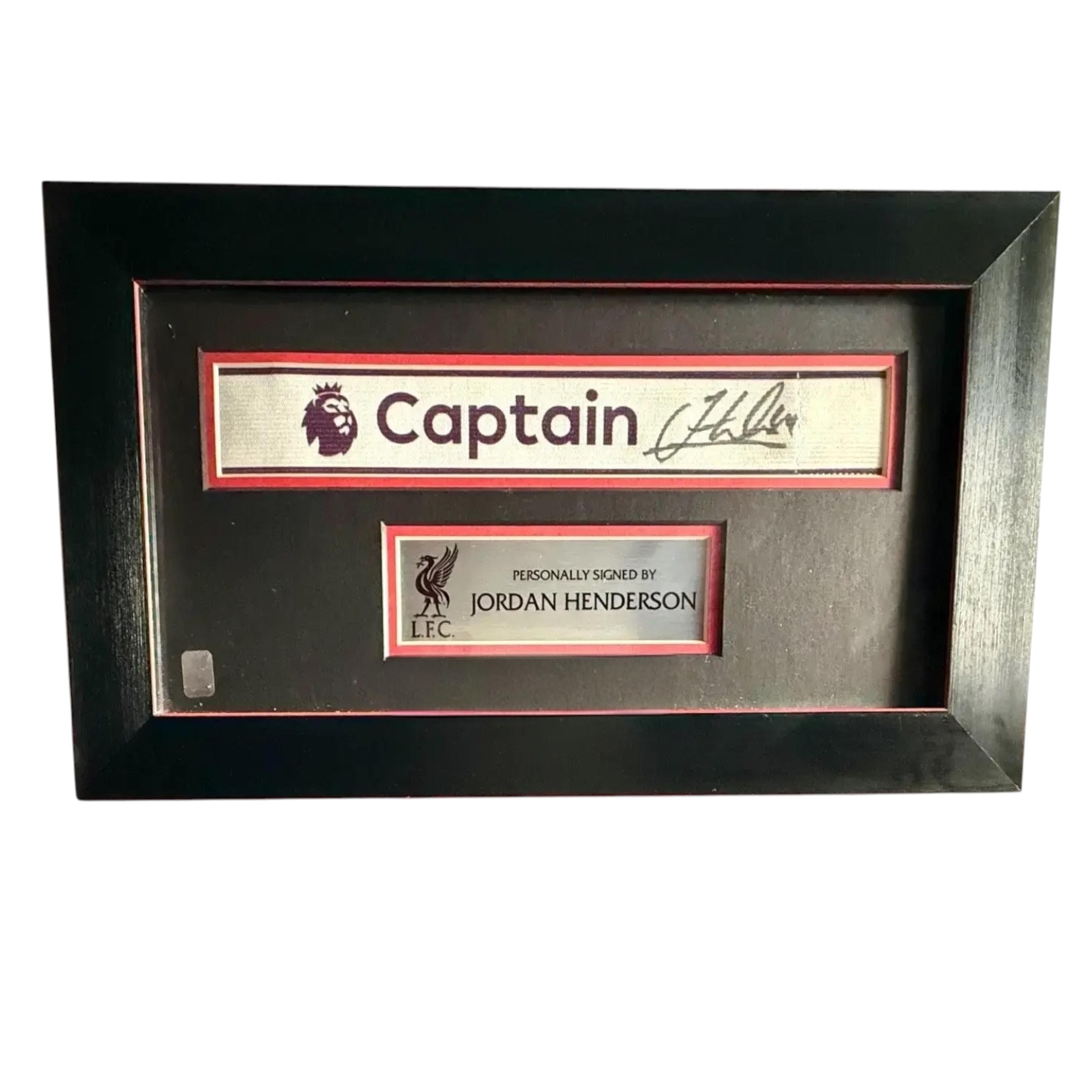 Jordan Henderson Signerad Captain Armbindel