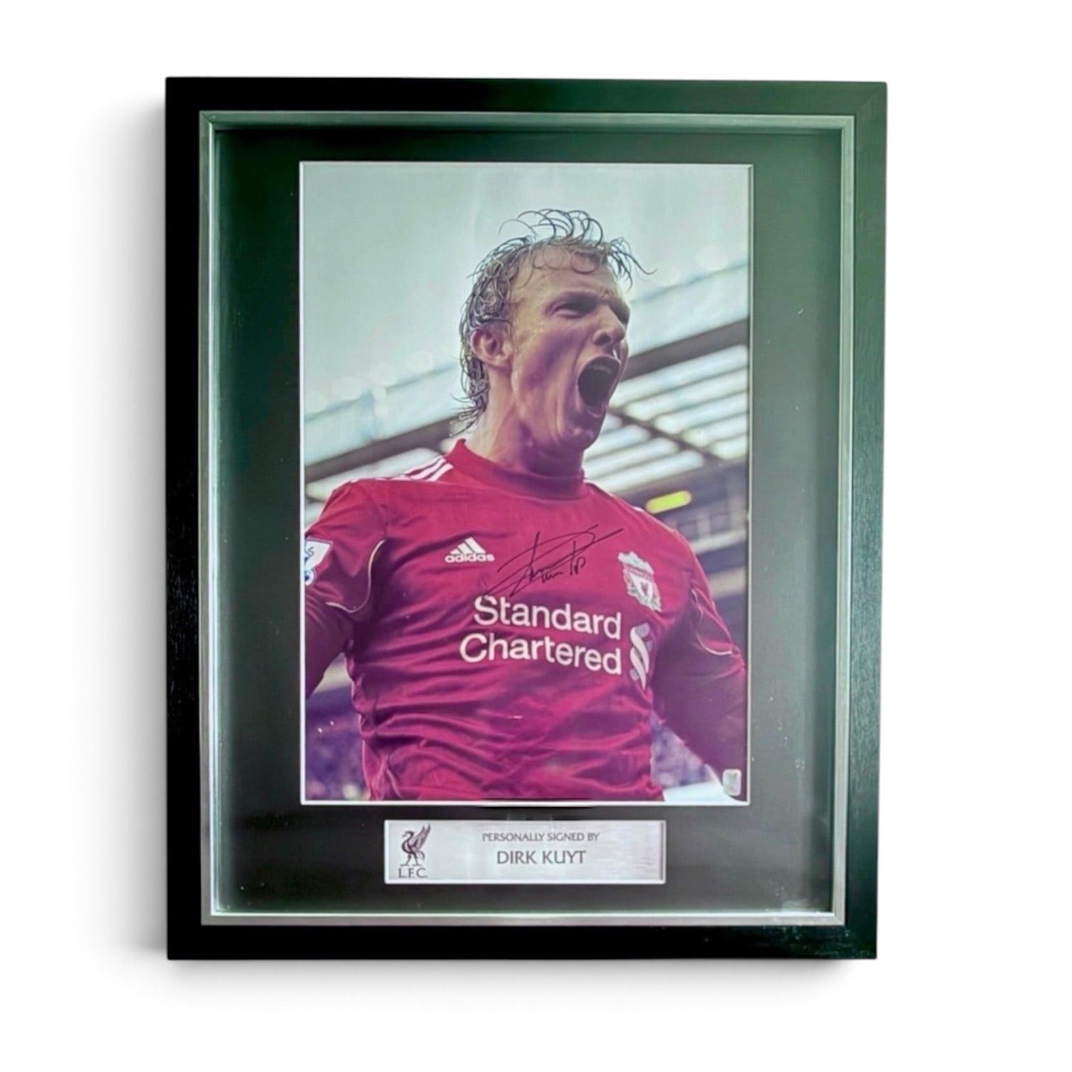 Dirk Kuyt Signerad Tavla 57x47cm