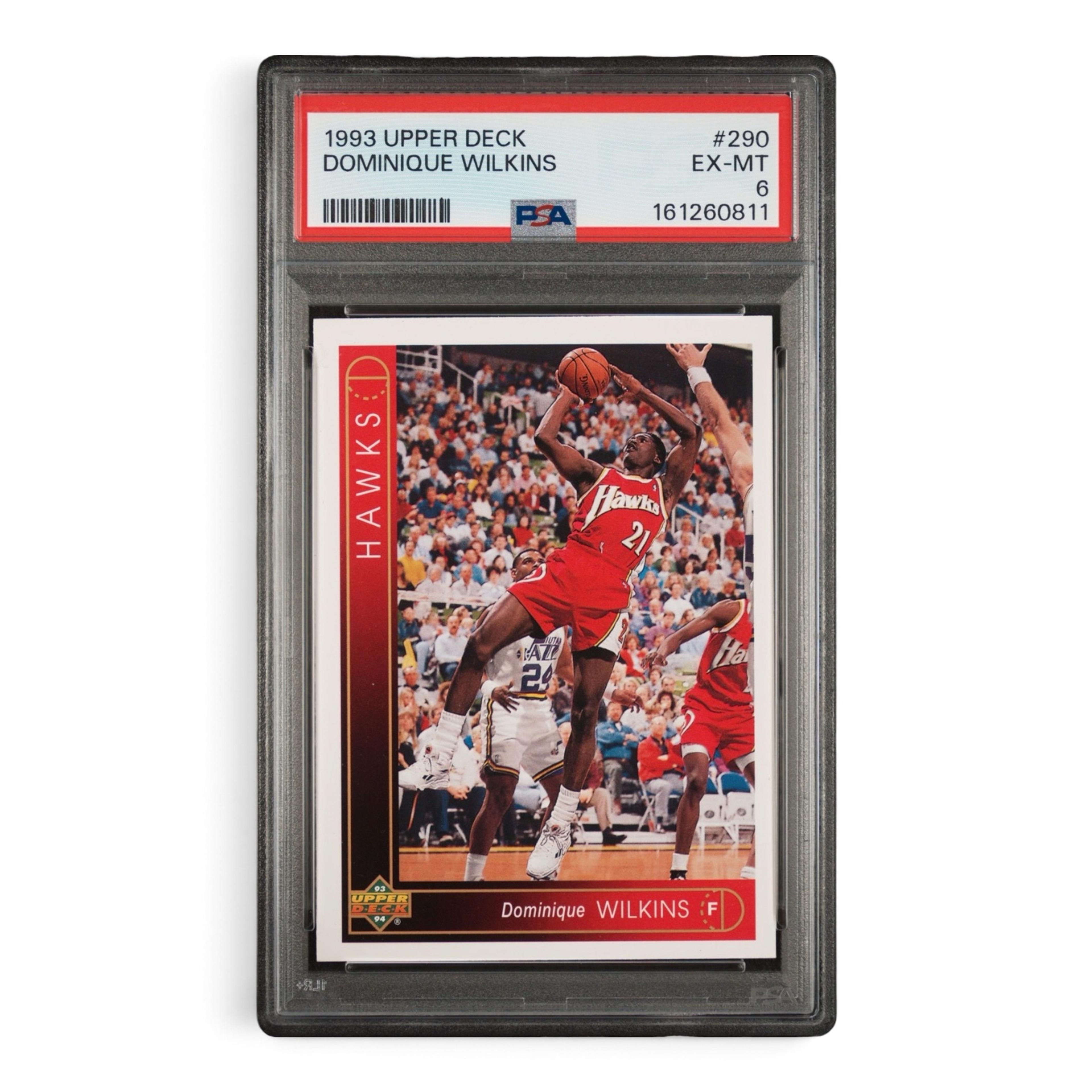 1993 Upper Deck #290 Dominique Wilkins – PSA 6