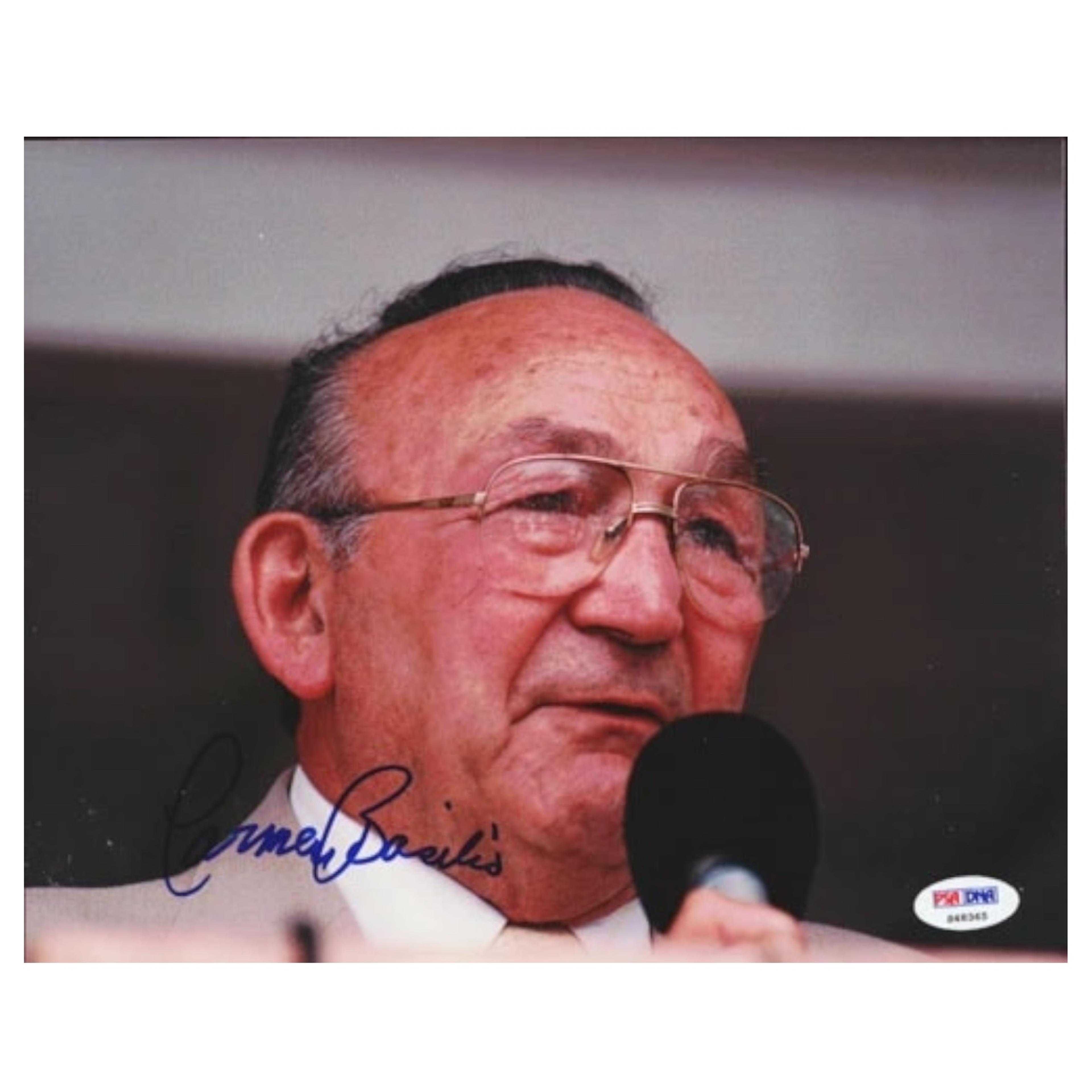 Carmen Basilio – Signerat boxningsfotografi 20 × 25 cm | PSA/DNA