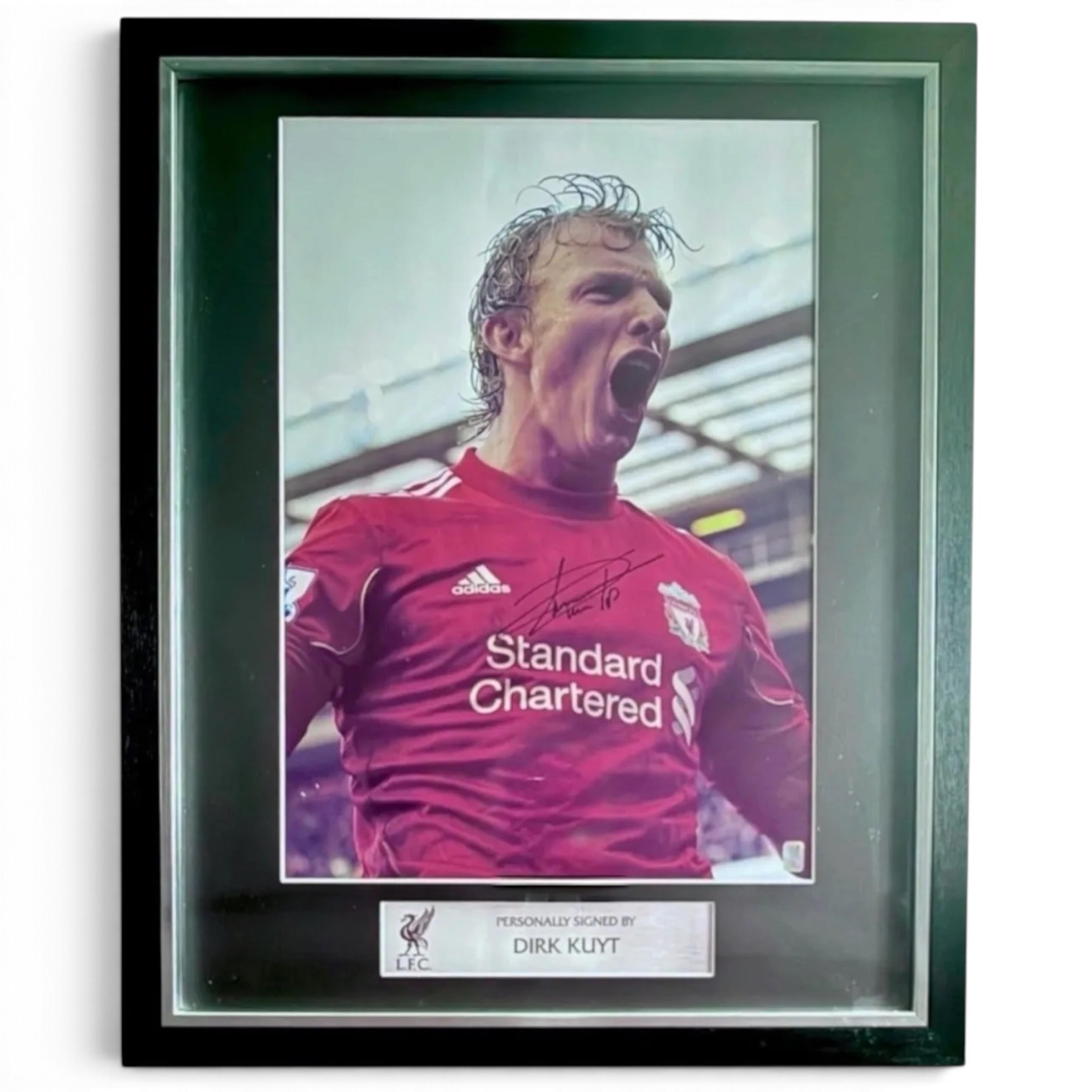 Dirk Kuyt Signerad Tavla 57x47cm