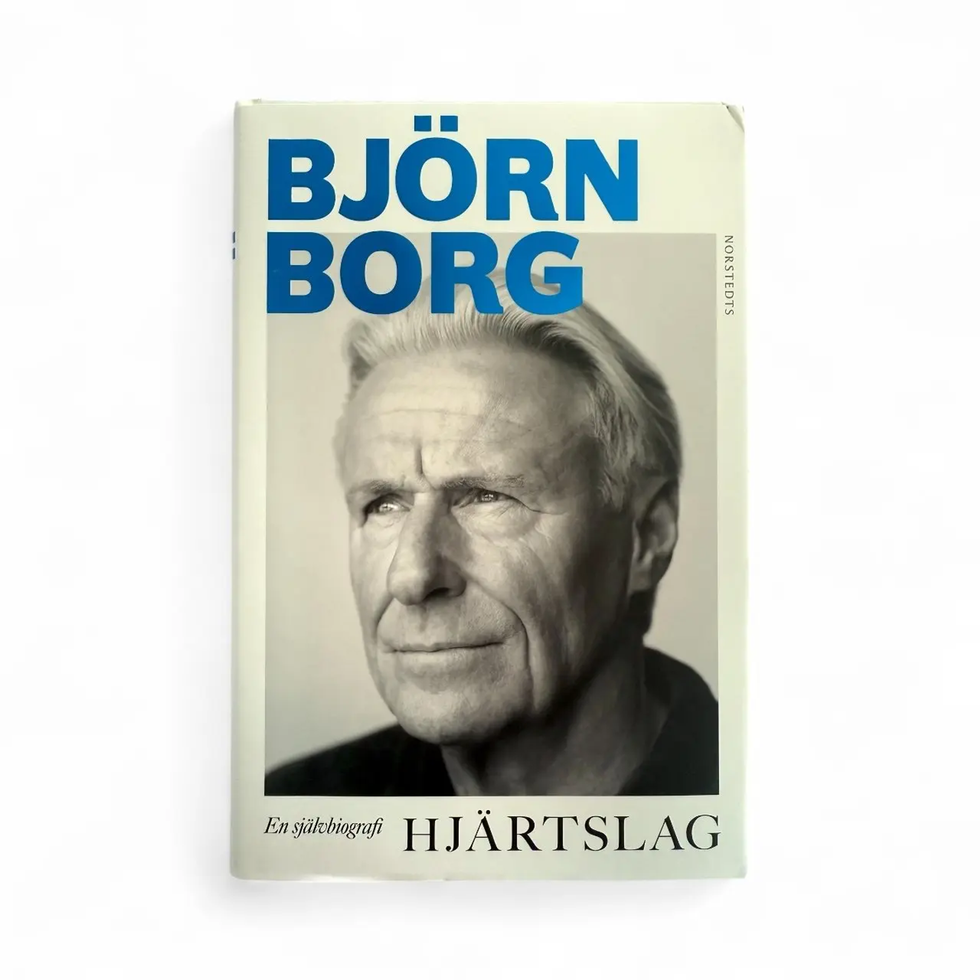 Björn Borgs självbiografi "Hjärtslag" signerad