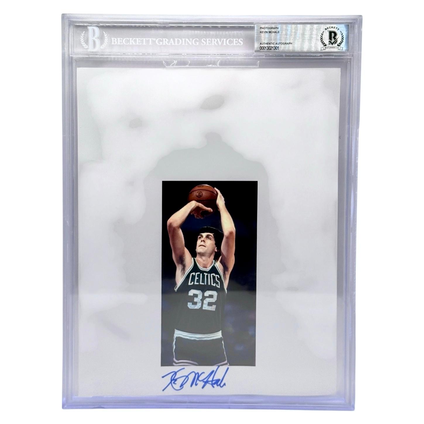 Kevin McHale – Signerat foto 21,6 × 27,9 cm | Boston Celtics Beckett