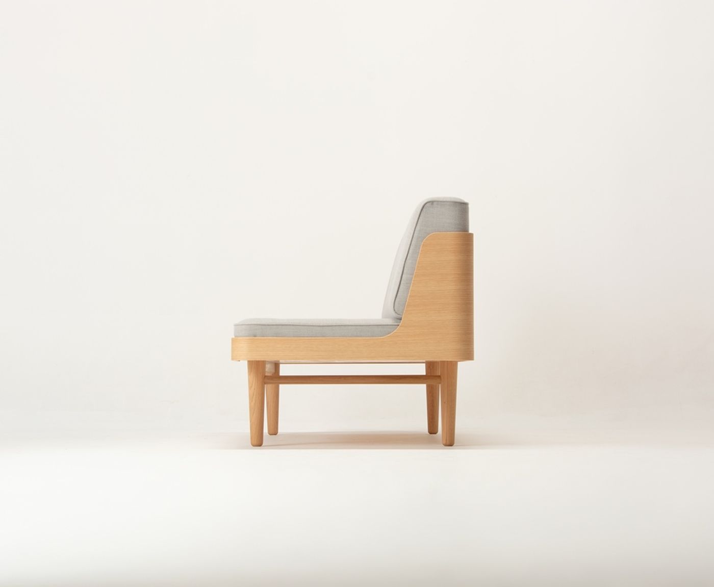 Indsande daybed, table and stool by Anker Bak for Takumi Kohgei