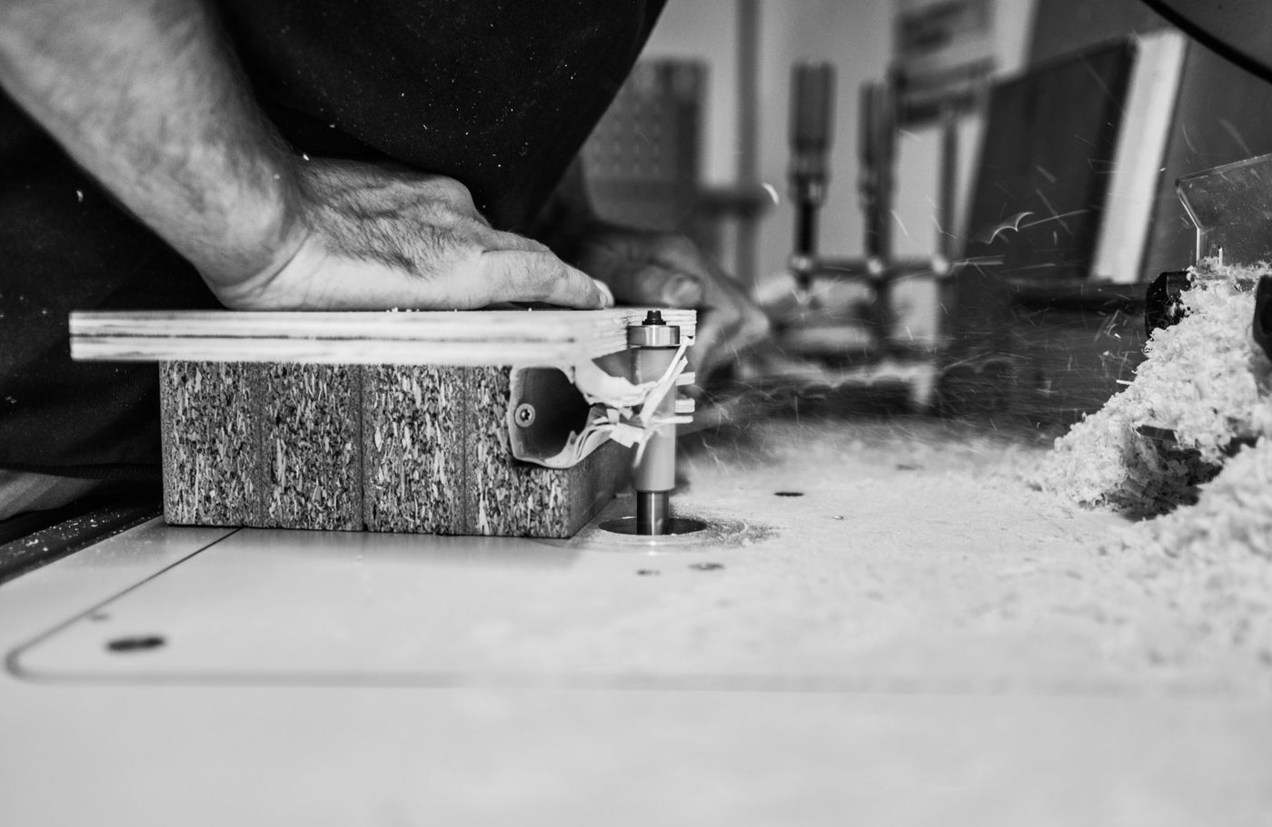 Process of the lightweight molded-wood VÆRDIG rolling crutch by Anker Bak