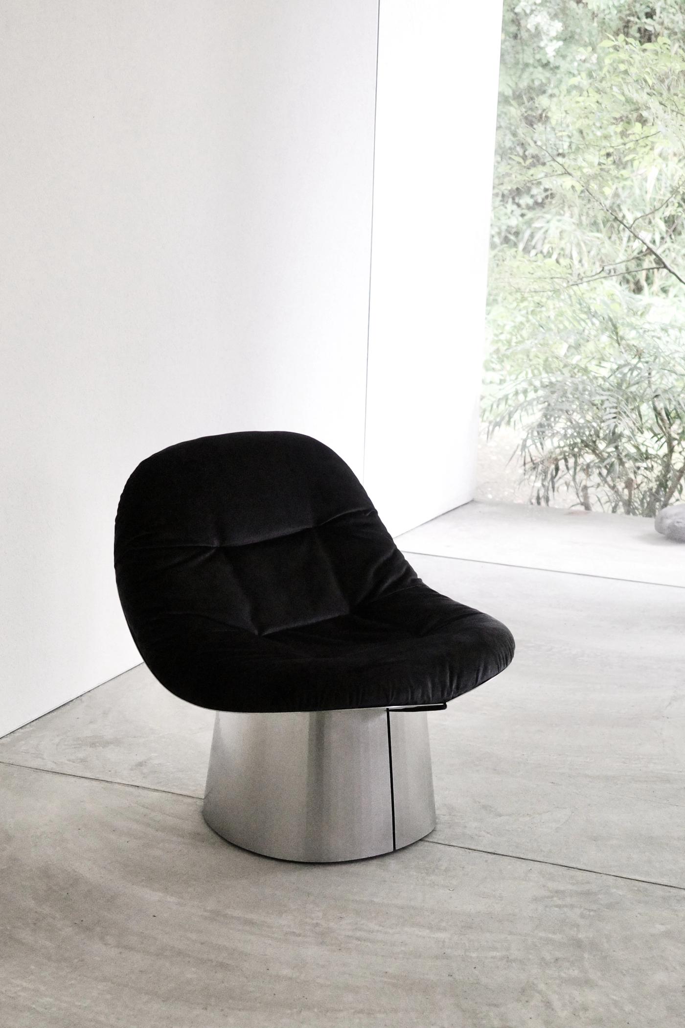 Lounge chair designed by Anker Bak for FATE INDUSTRIES