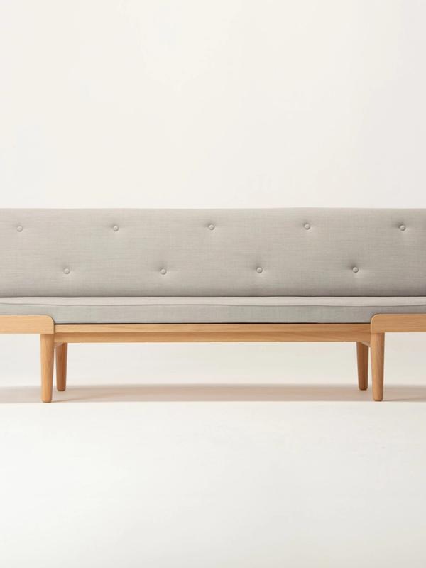 Indsande daybed, table and stool by Anker Bak for Takumi Kohgei