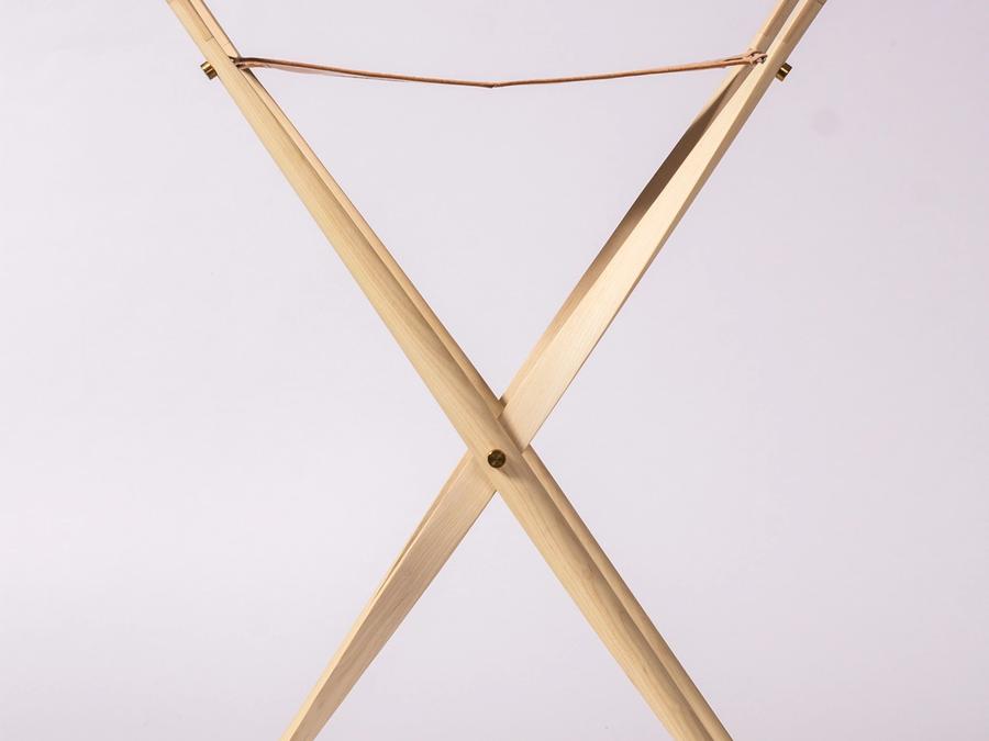 SNILD, Anker Bak’s wooden sitting cane and foldable stool