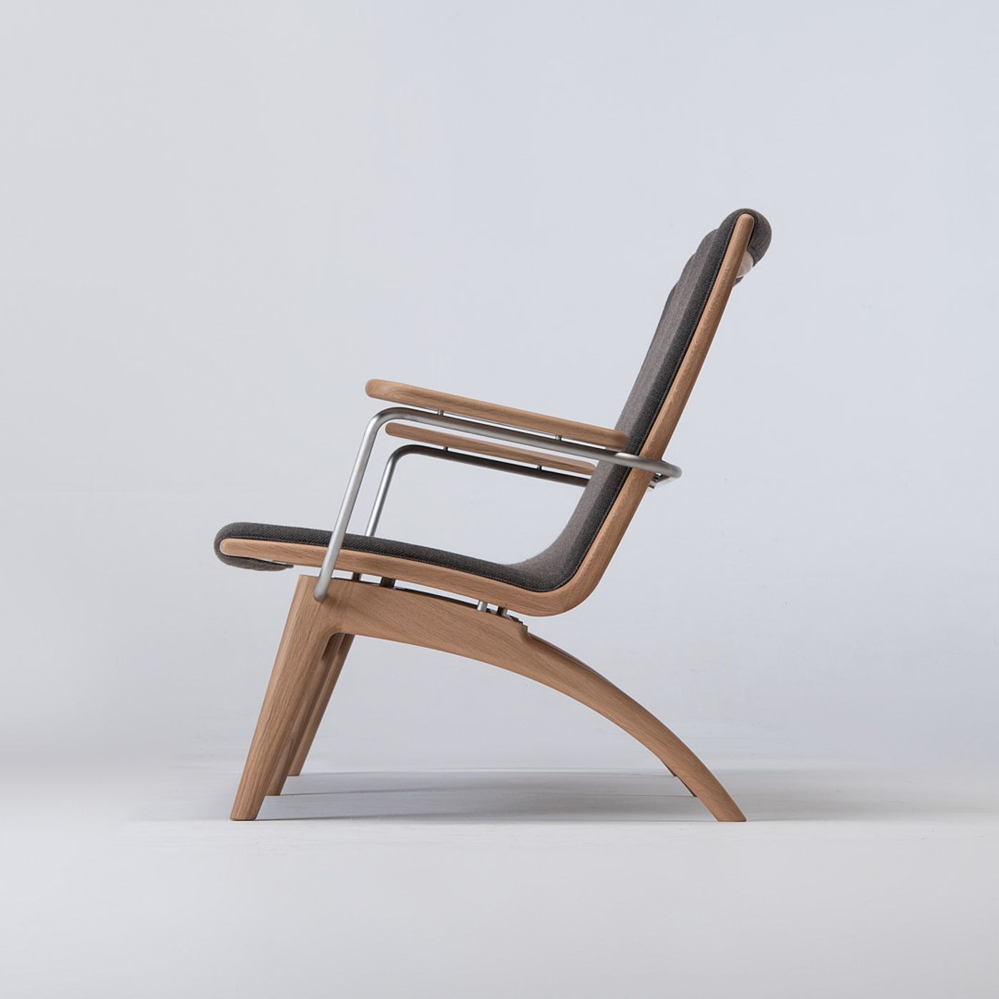 Gaze Lounge Chair designed by Anker Bak and produced by Takumi Kohgei.