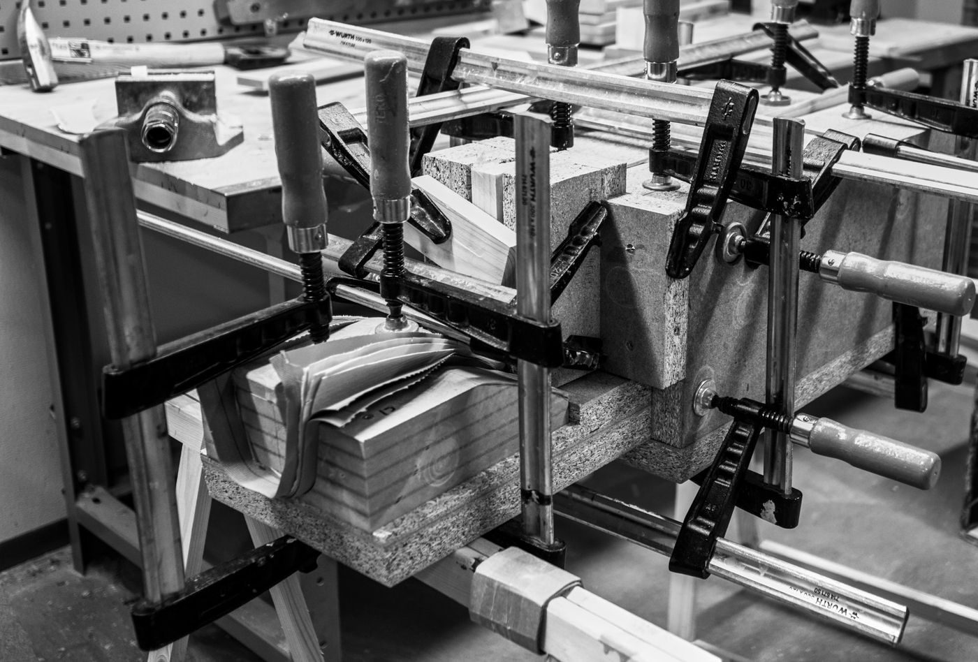 Process of the lightweight molded-wood VÆRDIG rolling crutch by Anker Bak