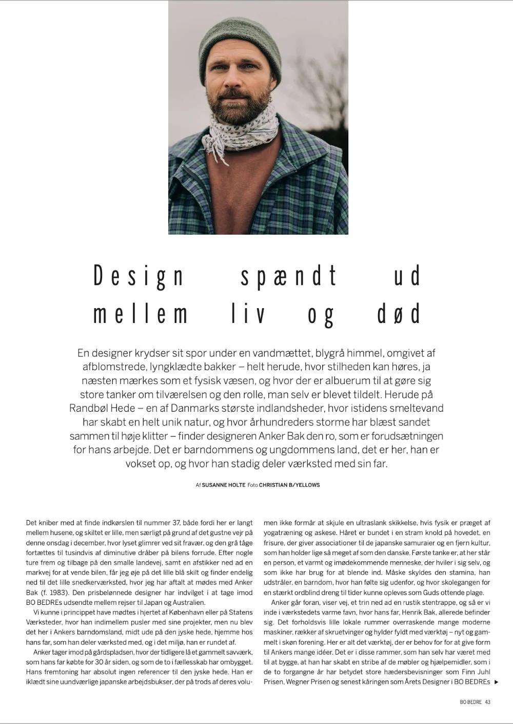 Page from Bo Bedre article