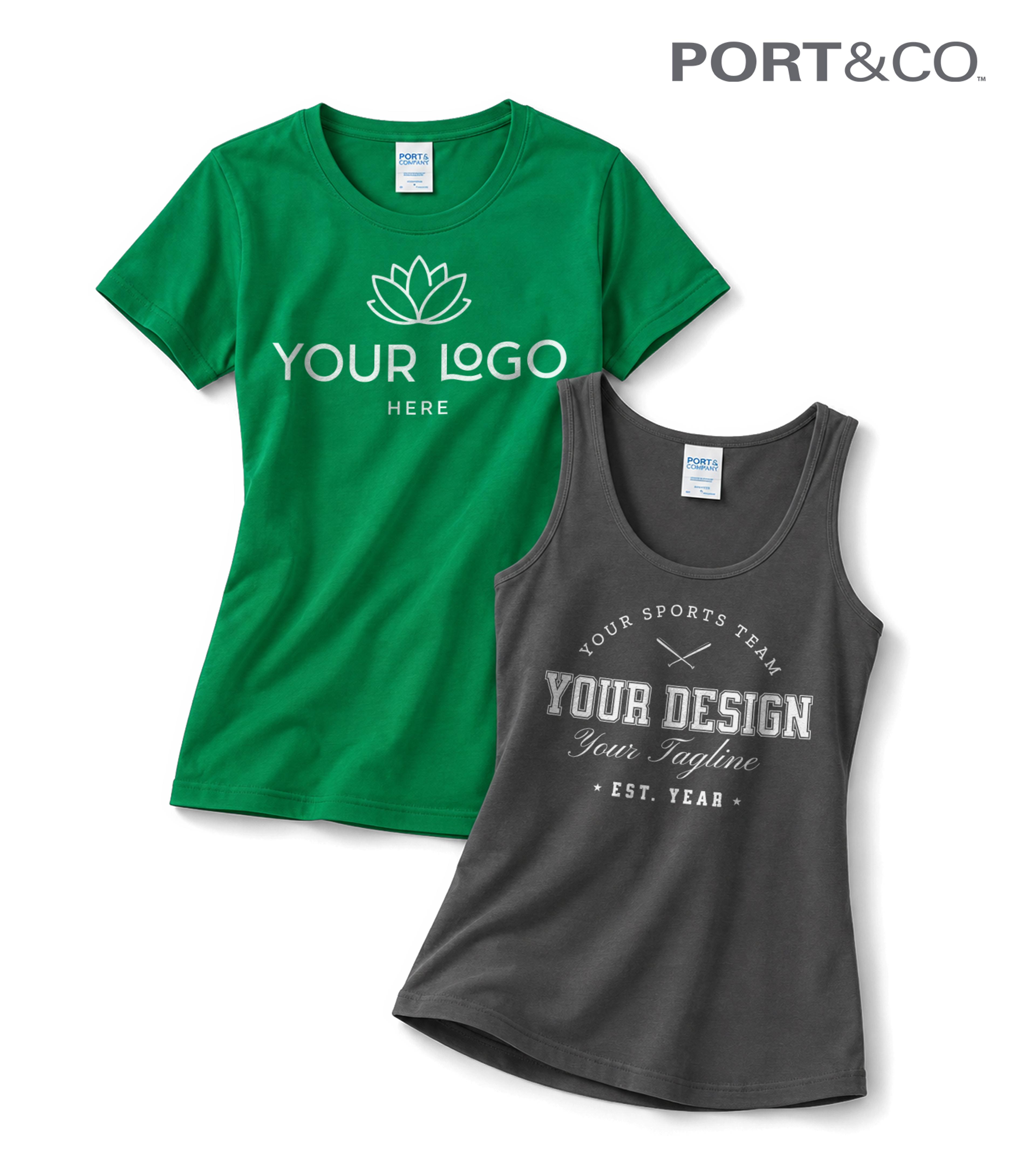  Port & Co Women's Apparel