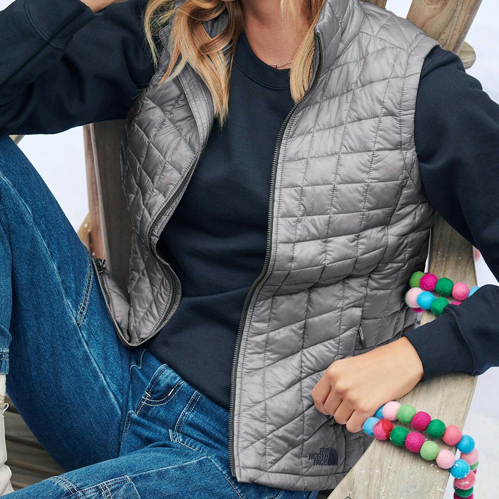 Custom The North Face Women s ThermoBall Trekker Vest