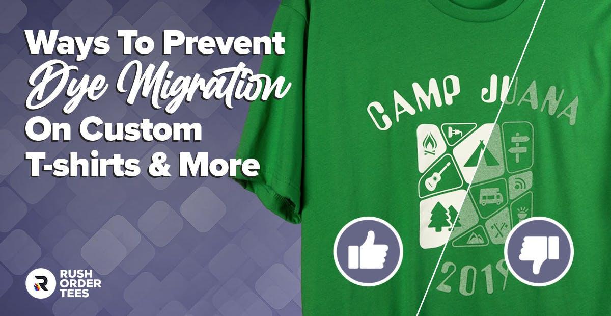 Preview image for Ways to Prevent Dye Migration on Custom T-Shirts