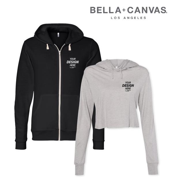 Bella + Canvas Hoodies