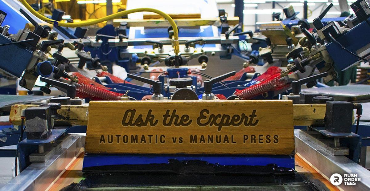 Preview image for Ask the Expert: Manual vs Automatic Screen Printing