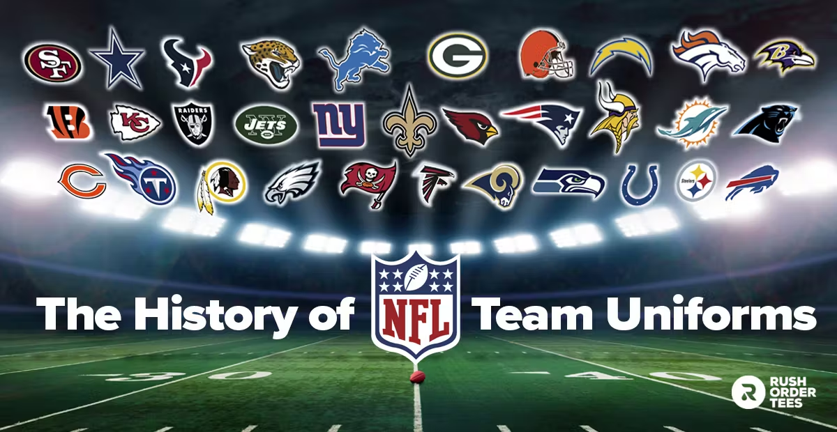 History of NFL Team Uniforms