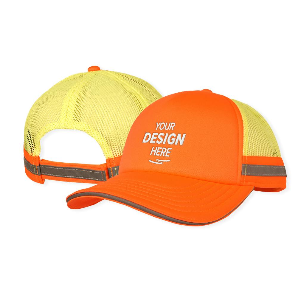 Custom Big Accessories Safety Trucker Cap | Design Online