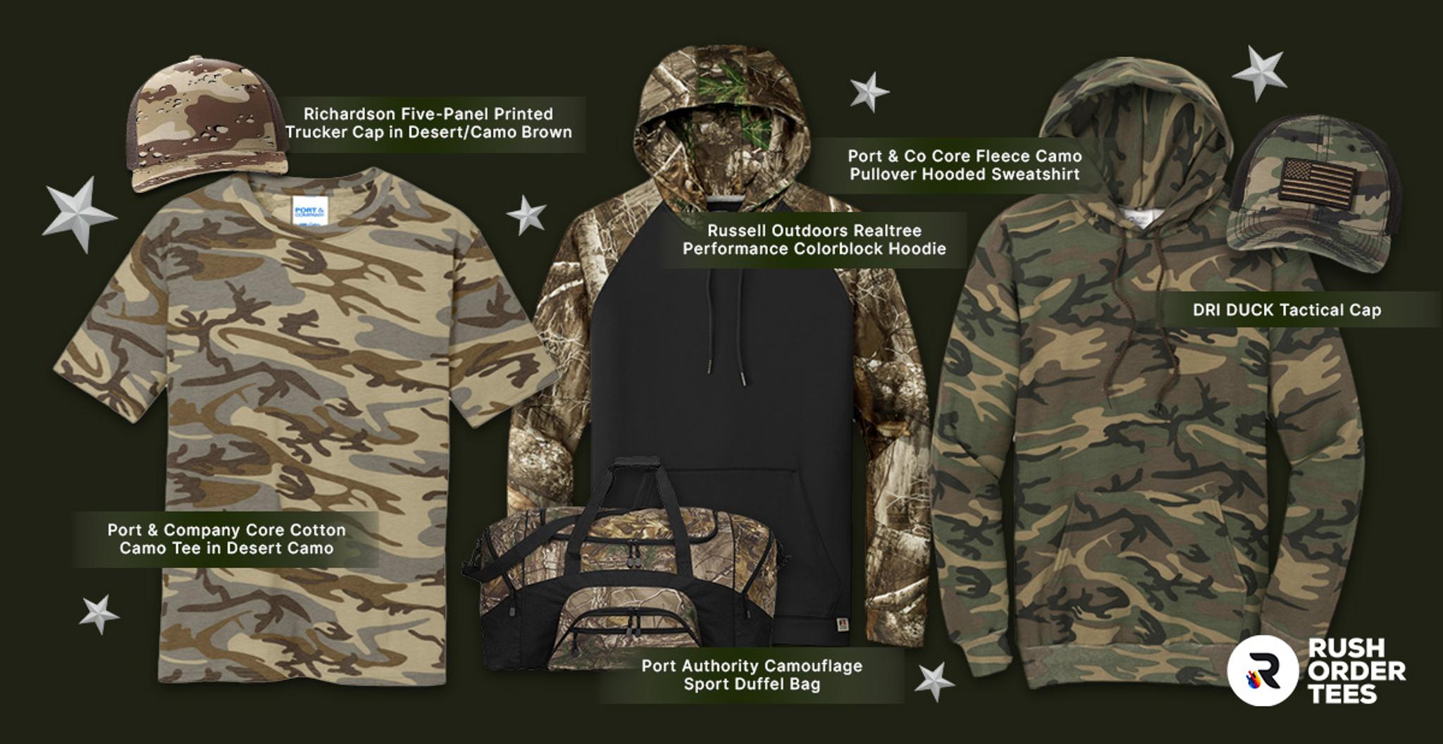 Types of Camo: All Major Patterns Explained | RushOrderTees