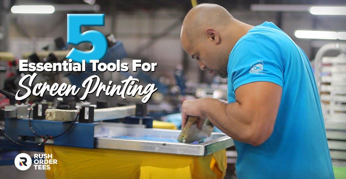 Preview image for 5 Essential Screen Printing Tools