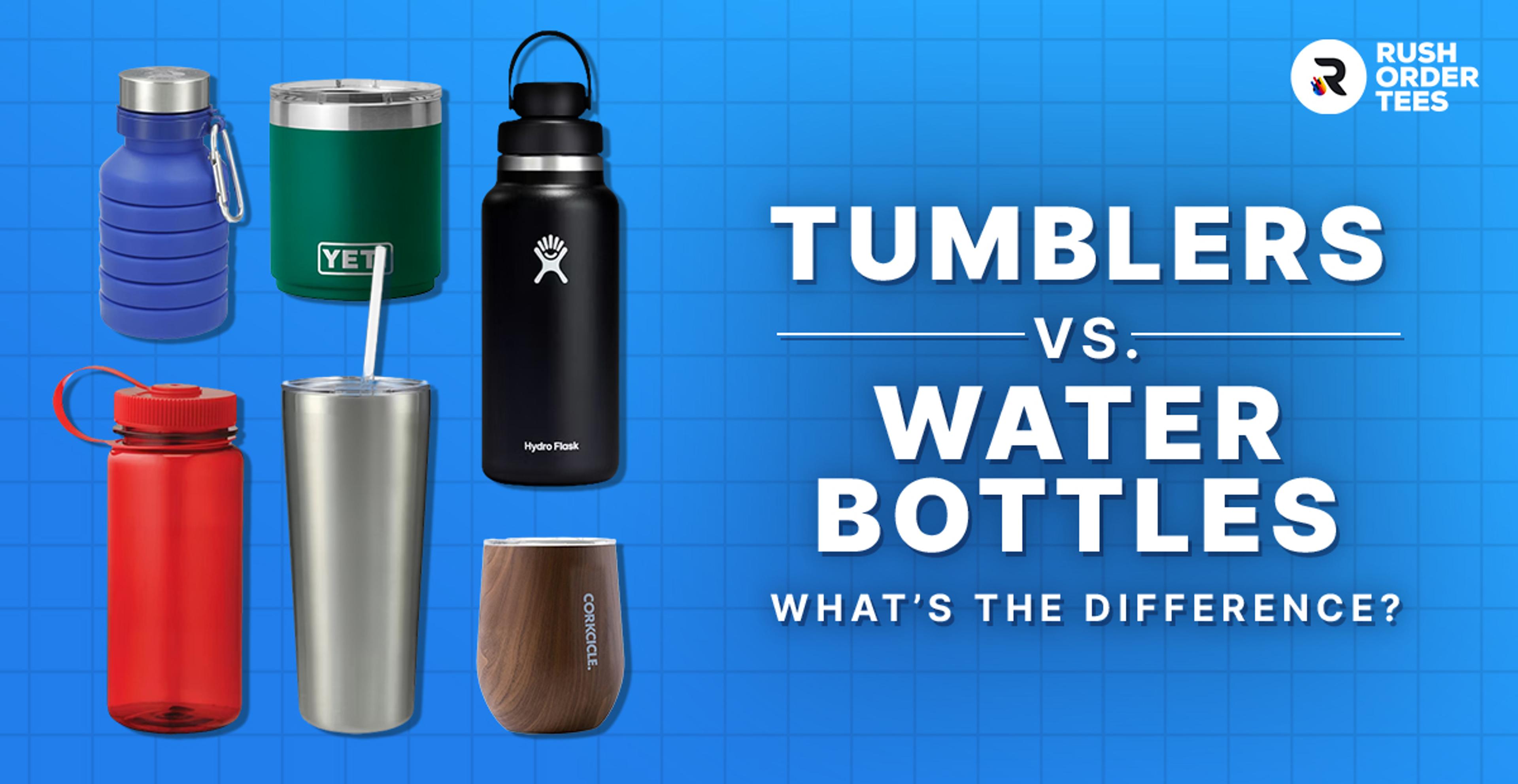 Preview image for Tumblers vs Water Bottles: What's the Difference?