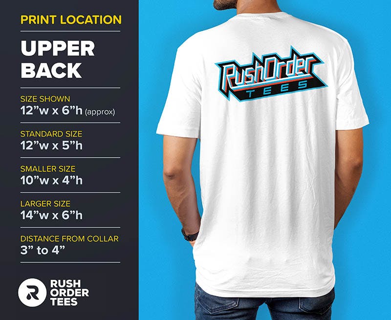 Logo Placement Guide The Top 8 Print Locations for T Shirts